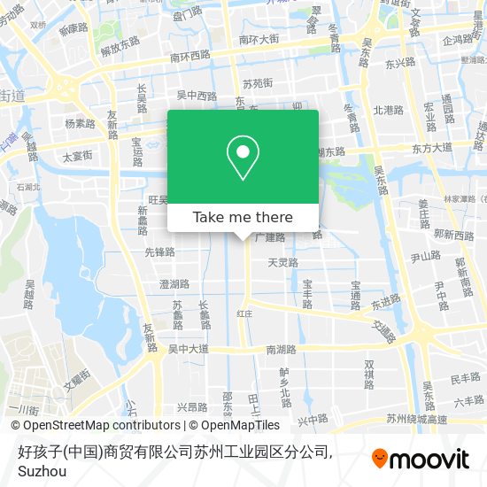 好孩子(中国)商贸有限公司苏州工业园区分公司 map