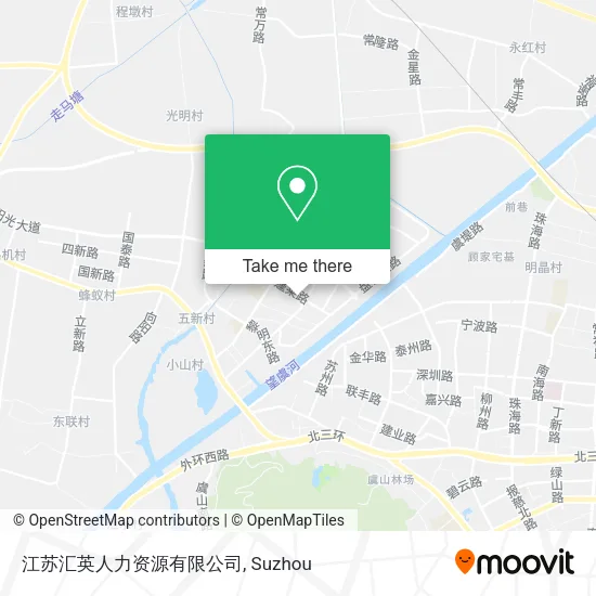 江苏汇英人力资源有限公司 map