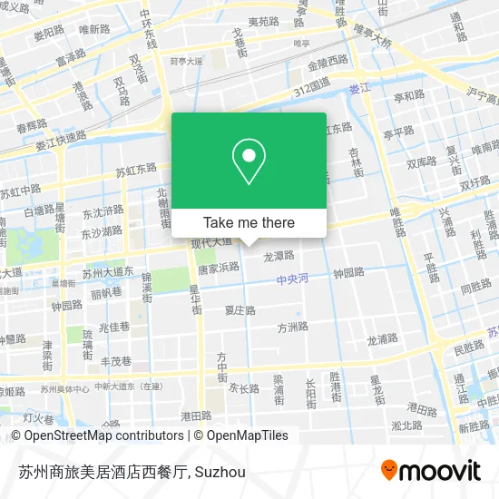 苏州商旅美居酒店西餐厅 map