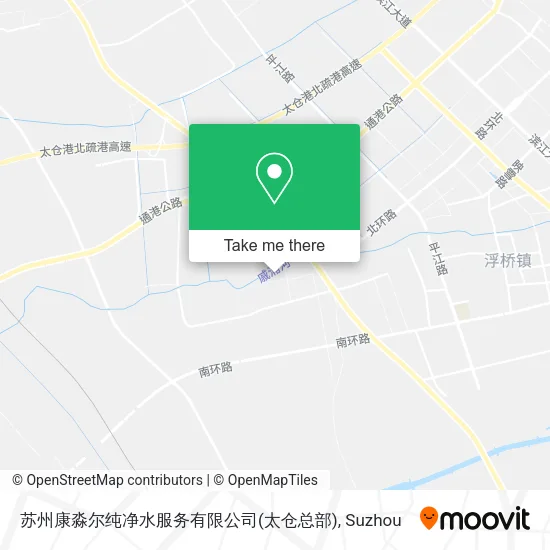 苏州康淼尔纯净水服务有限公司(太仓总部) map
