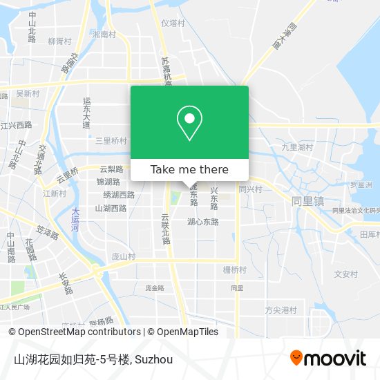 山湖花园如归苑-5号楼 map