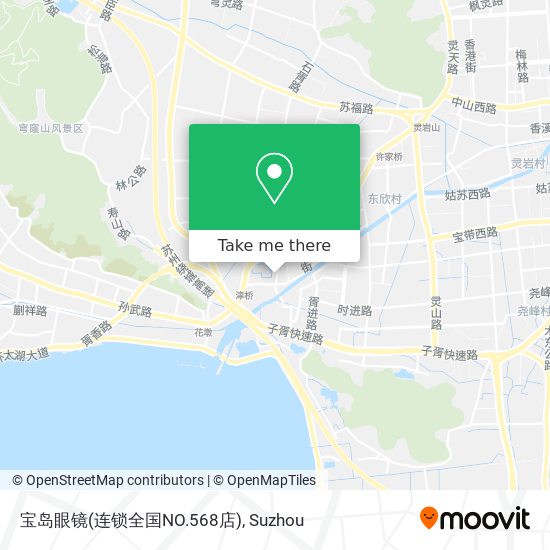 宝岛眼镜(连锁全国NO.568店) map