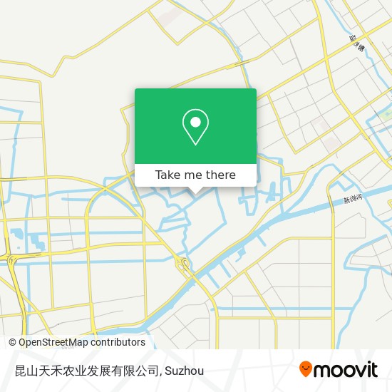 昆山天禾农业发展有限公司 map