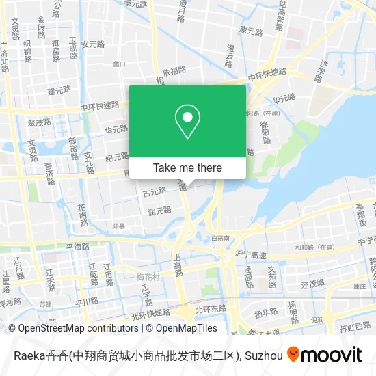 Raeka香香(中翔商贸城小商品批发市场二区) map