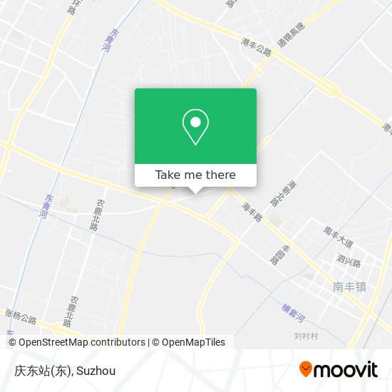 庆东站 map