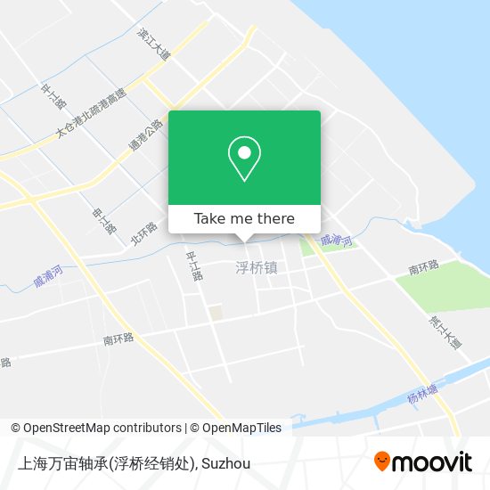 上海万宙轴承(浮桥经销处) map