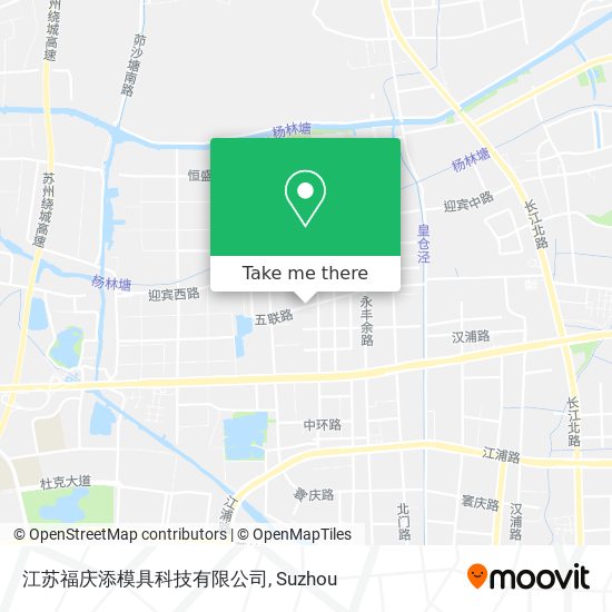 江苏福庆添模具科技有限公司 map