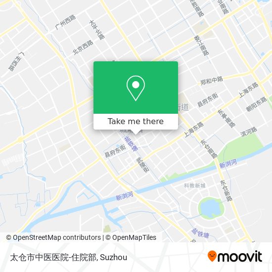 太仓市中医医院-住院部 map