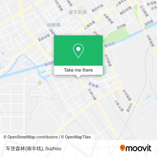车堡森林(南丰线) map