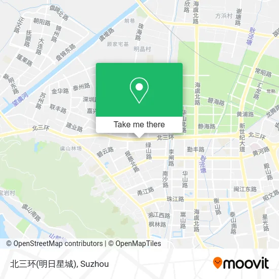北三环(明日星城) map