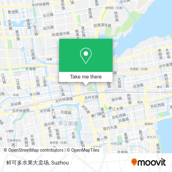 鲜可多水果大卖场 map