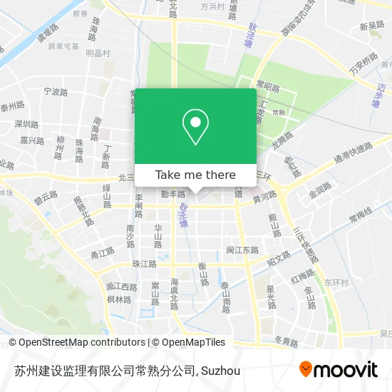 苏州建设监理有限公司常熟分公司 map