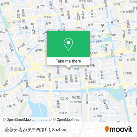 薇薇安花店(吴中西路店) map
