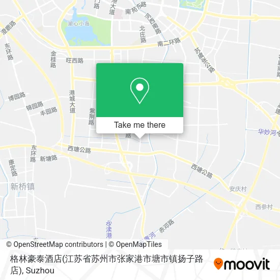 格林豪泰酒店(江苏省苏州市张家港市塘市镇扬子路店) map