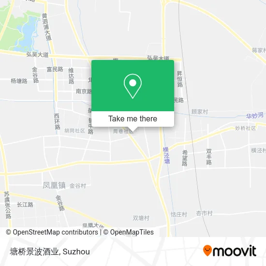 塘桥景波酒业 map