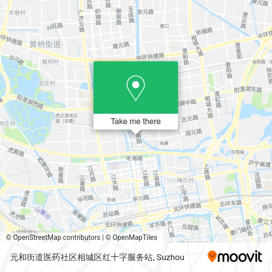 元和街道医药社区相城区红十字服务站 map