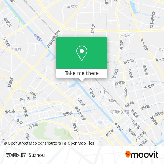 苏钢医院 map