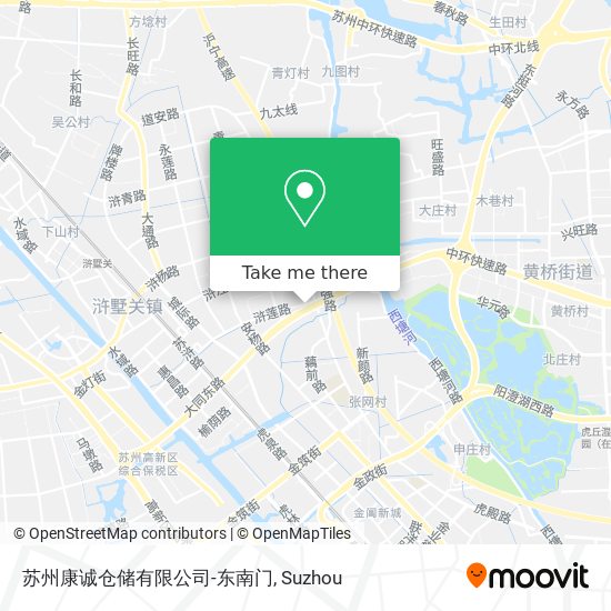 苏州康诚仓储有限公司-东南门 map