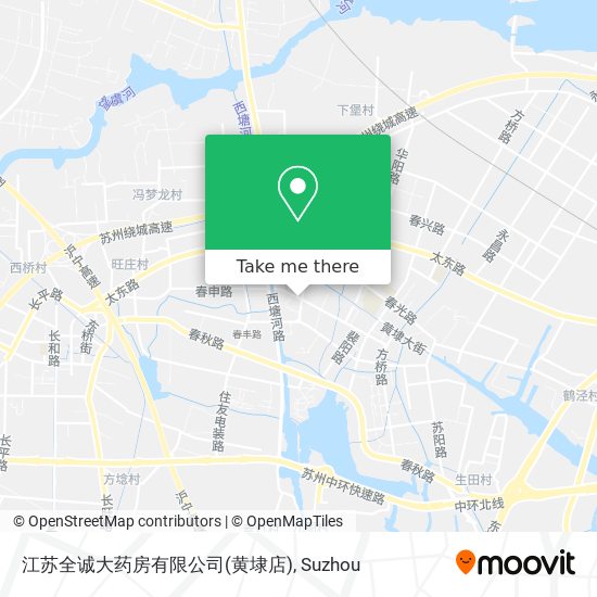 江苏全诚大药房有限公司(黄埭店) map