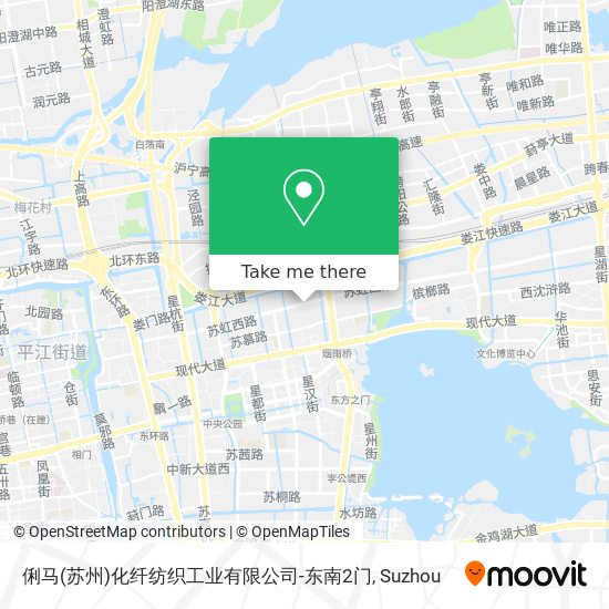 俐马(苏州)化纤纺织工业有限公司-东南2门 map