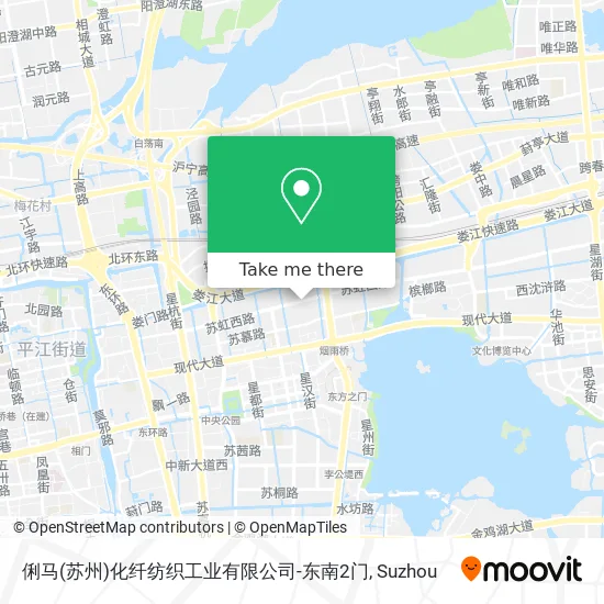 俐马(苏州)化纤纺织工业有限公司-东南2门 map