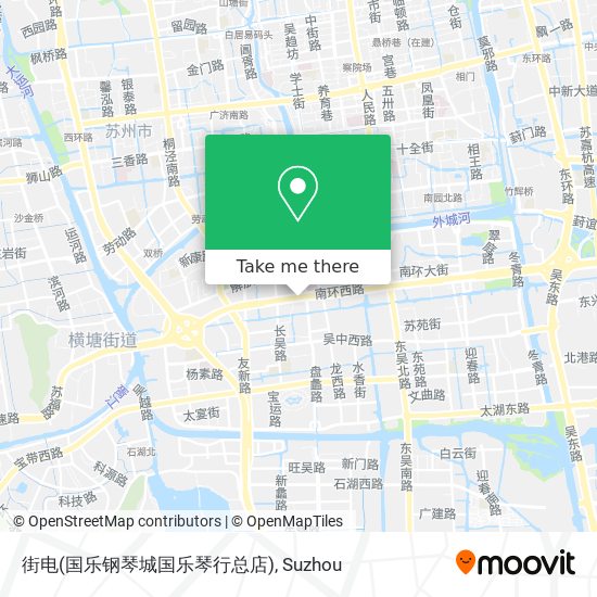 街电(国乐钢琴城国乐琴行总店) map