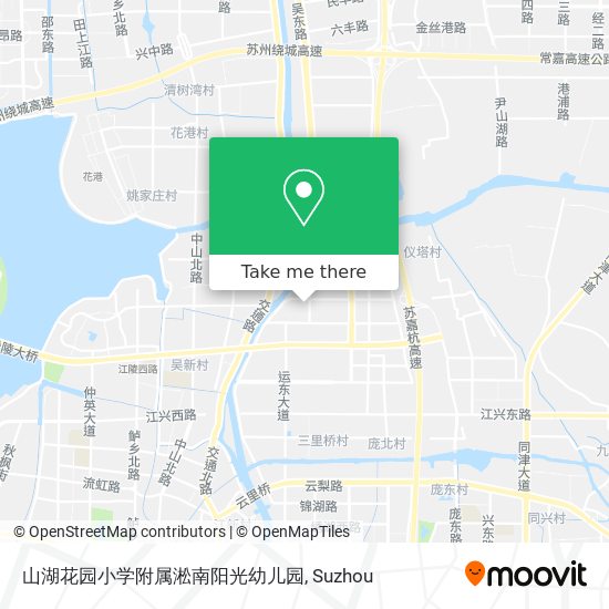 山湖花园小学附属淞南阳光幼儿园 map