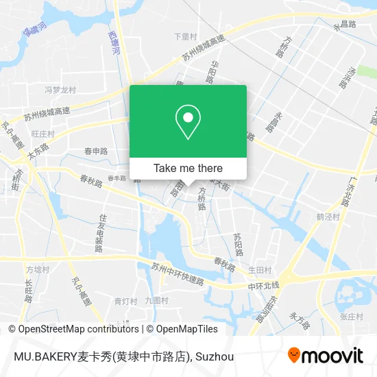 MU.BAKERY麦卡秀(黄埭中市路店) map