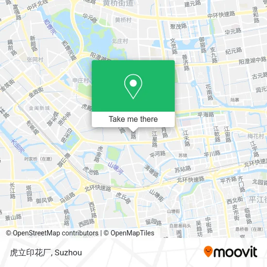虎立印花厂 map