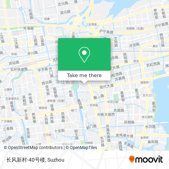 长风新村-40号楼 map