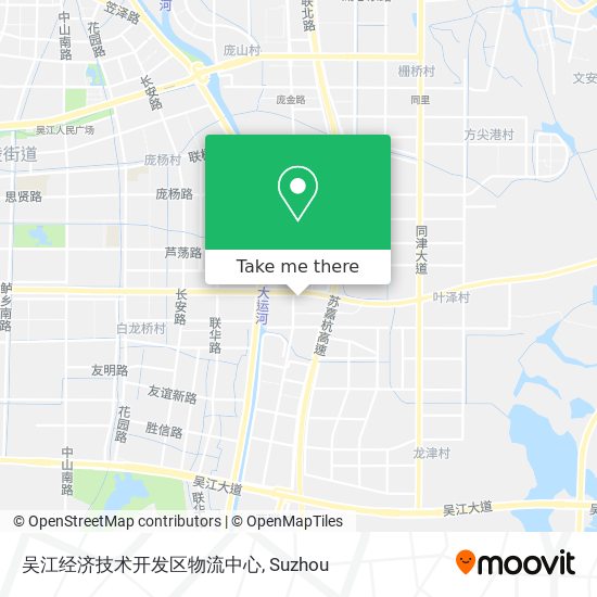 吴江经济技术开发区物流中心 map
