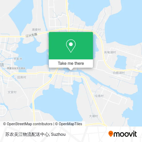 苏农吴江物流配送中心 map