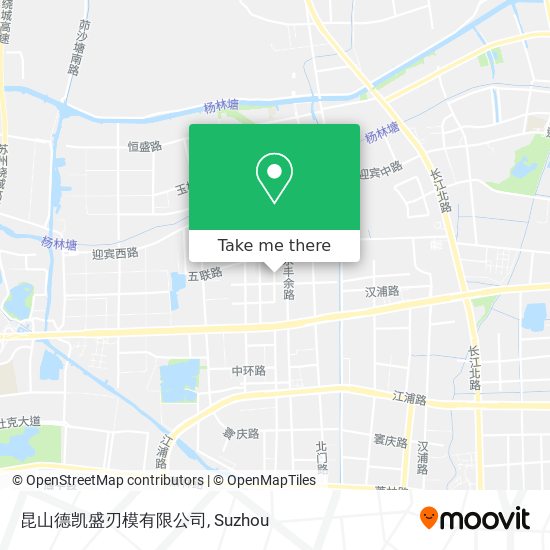 昆山德凯盛刃模有限公司 map