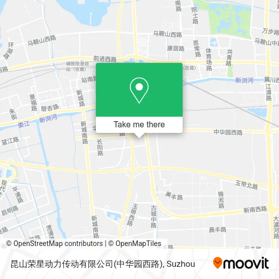 昆山荣星动力传动有限公司(中华园西路) map