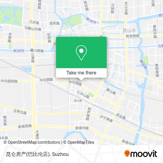 昆仑房产(巴比伦店) map