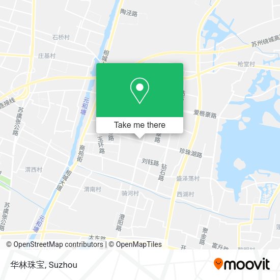 华林珠宝 map