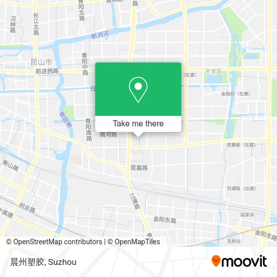 晨州塑胶 map