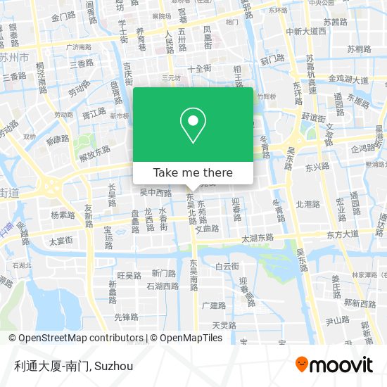 利通大厦-南门 map