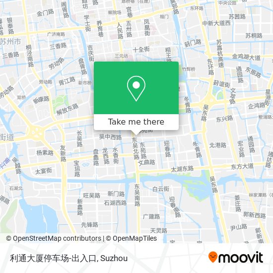 利通大厦停车场-出入口 map