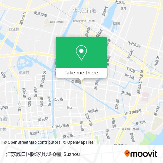 江苏蠡口国际家具城-Q幢 map
