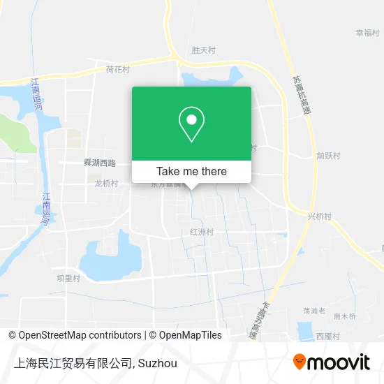 上海民江贸易有限公司 map