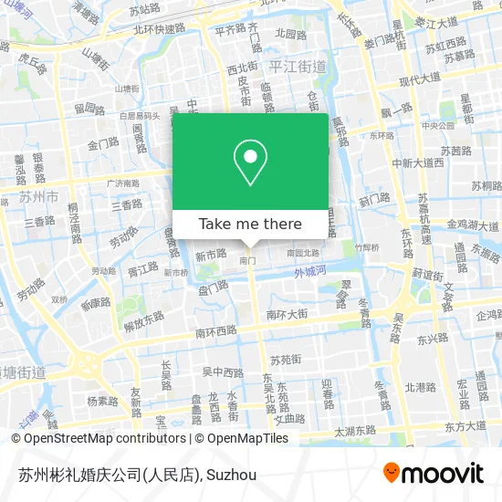 苏州彬礼婚庆公司(人民店) map