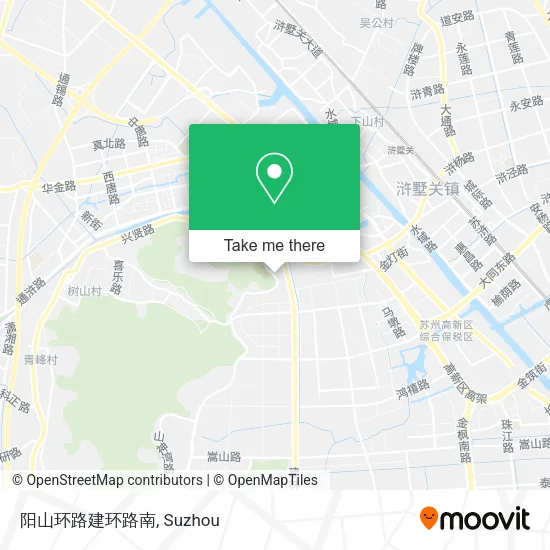 阳山环路建环路南 map