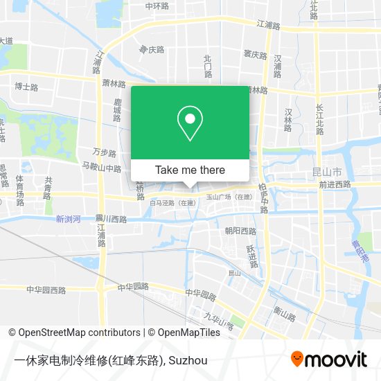 一休家电制冷维修(红峰东路) map