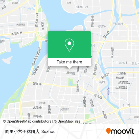 同里小六子糕团店 map