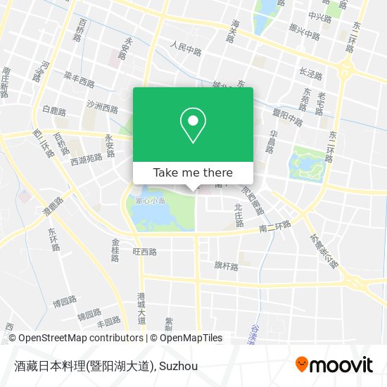 酒藏日本料理(暨阳湖大道) map
