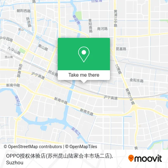 OPPO授权体验店(苏州昆山陆家合丰市场二店) map