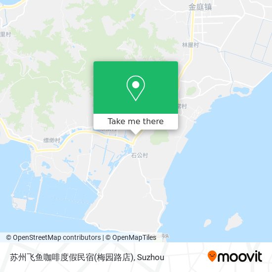 苏州飞鱼咖啡度假民宿(梅园路店) map