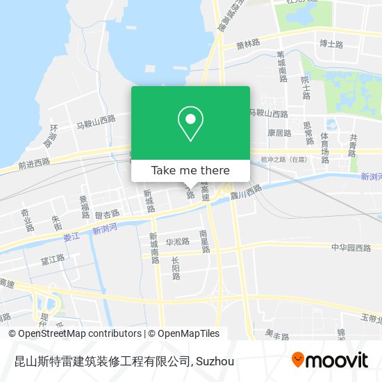 昆山斯特雷建筑装修工程有限公司 map