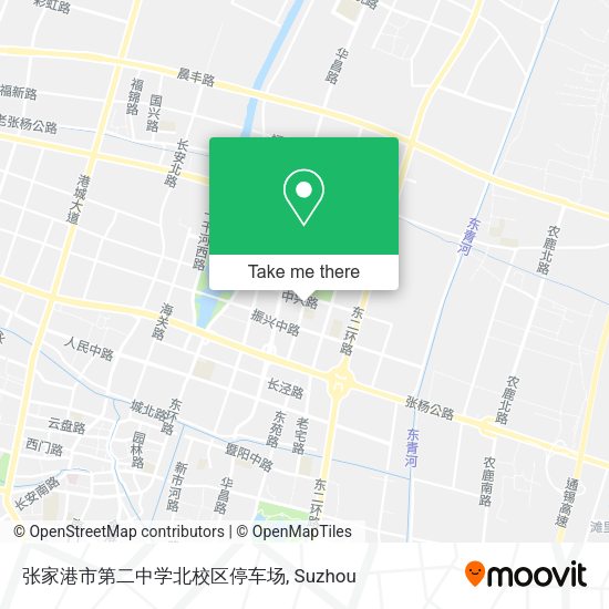 张家港市第二中学北校区停车场 map
